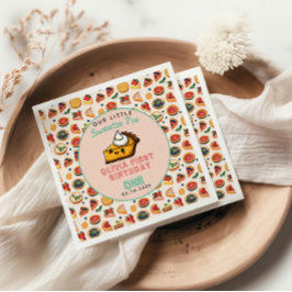 スウィーティパイ – Pi Day 1st Birthdayパーティー スタンダードカクテルナプキン