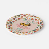 スウィーティパイ – Pi Day 1st Birthdayパーティー ペーパープレート (アングル)