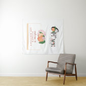 スウィーティリトルピーチウェルカム タペストリー (インサイチュ(横))