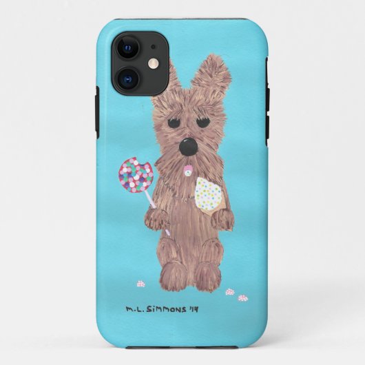 スウィーティ・ウィーティ・スコットランド製の電話ケース Case-Mate iPhoneケース (裏面)