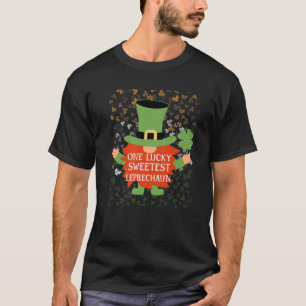 スウィートおもしろいテストセントパトリックの日ラッキー格言ファミリー Tシャツ