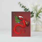 スウィートおもしろい・レッド・サンタドラゴン シーズンポストカード (スタンド正面)