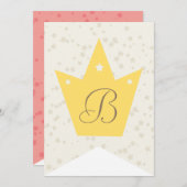 スウィートお洒落フェアリープリンセスガールバースデーパーティー (正面/裏面)