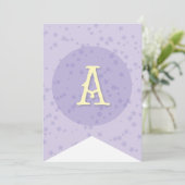 スウィートお洒落フェアリープリンセスガールバースデーパーティー カード (スタンド正面)