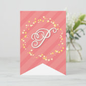 スウィートお洒落フェアリープリンセスガールバースデーパーティー カード (スタンド正面)