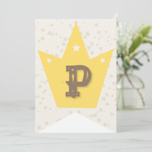 スウィートお洒落フェアリープリンセスガールバースデーパーティー カード (スタンド正面)