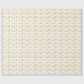 スウィートお祝いポプシクルバースデーパーティー ラッピングペーパー (フラット)