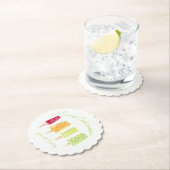 スウィートお祝いポプシクル誕生日 ペーパーコースター (インサイチュ)