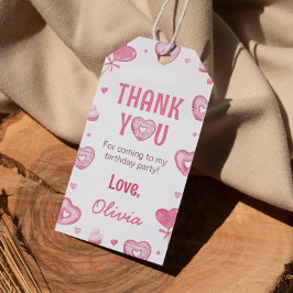 スウィートお祝い誕生日サンキューユーラベル ギフトタグ