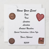 スウィートお祝い- SRF 招待状 (裏面)