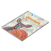 スウィートかわいらしディアアートジャーナル ノートブック (左側)