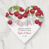 スウィートさくらんぼオパイベイビーシャワー フェイバータグ (正面)