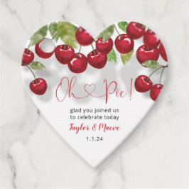 スウィートさくらんぼオパイベイビーシャワー フェイバータグ