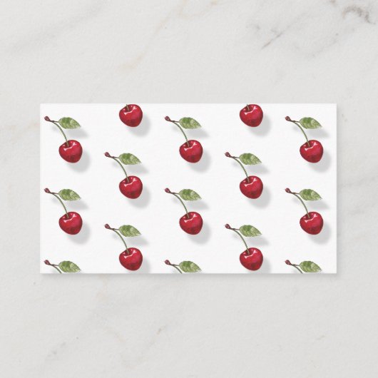 スウィートさくらんぼキャンディーの数 エンクロージャーカード (裏面)