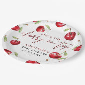 スウィートさくらんぼベビーシャワー ペーパープレート (アングル)