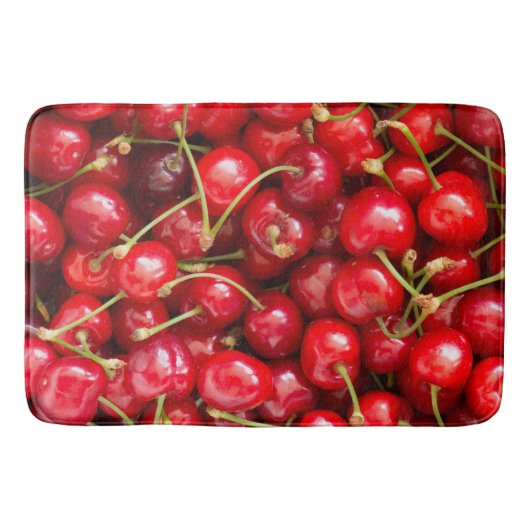 スウィートさくらんぼ バスマット (正面)