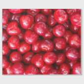 スウィートさくらんぼ ラッピングペーパー (フラット)