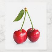 スウィートさくらんぼ ワインラベル (シングルラベル)