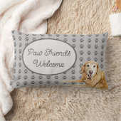 スウィートすごいゴールデンレトリバー装飾用クッション ランバークッション (ブランケット)