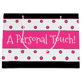 スウィートすごい紙ショッピング ラージペーパーバッグ (正面)