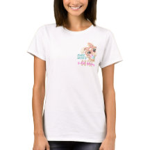 スウィートでサッシーなイースター婦人服Tシャツ