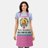 スウィートとタルトハート エプロン (着用した状態)