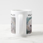 スウィートなホワイトマルチーズヨーキーMix ジャンボコーヒーマグカップ (裏面)