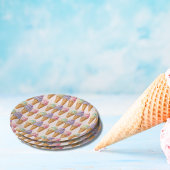 スウィートアイスクリームサマーここスクープ赤ちゃんシャワー ペーパープレート