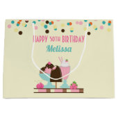 スウィートアイスクリームサンデ&ストロベリーフロート ラージペーパーバッグ (正面)