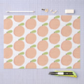 スウィートアザピーチブロッサムピーチ誕生日 薄葉紙 (クラフト)