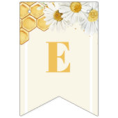 スウィートアスカントビー(昆虫)マルハナバチかわいいベビーブライダルシャワー バンティングフラッグ (第3の旗)