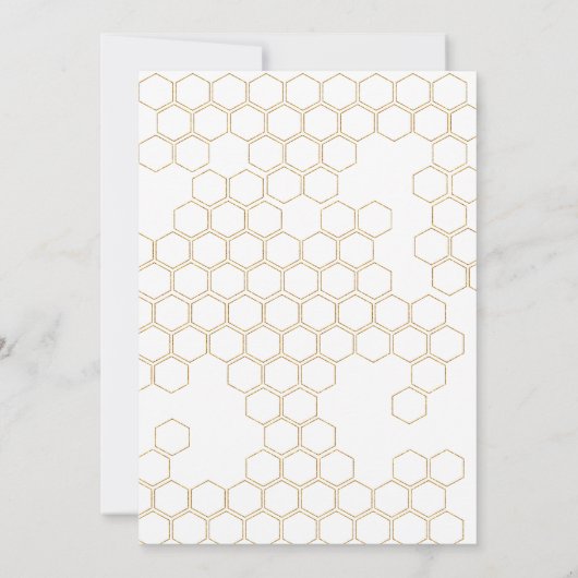 スウィートアスカンビーエイジ誕生日招待状 招待状 (裏面)