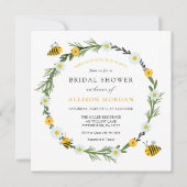 スウィートアスカンビーブライダルシャワー 招待状 (正面)