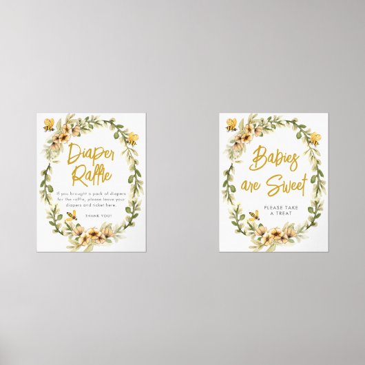 スウィートアスカンビーベビーパーティーシンボルや象徴ポスター (正面)