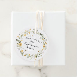 スウィートアスカンビーメッセージカード フェイバータグ