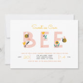 スウィートアスカンビー引用文ベビーシャワー招待状 招待状 (正面)