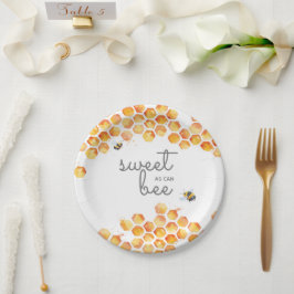 スウィートアスカンビー（昆虫）マルハナバチ紙プレート ペーパープレート