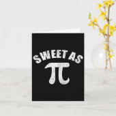 スウィートアスピス算数ギーク先生3.14 Pi Day カード (黄色い花)