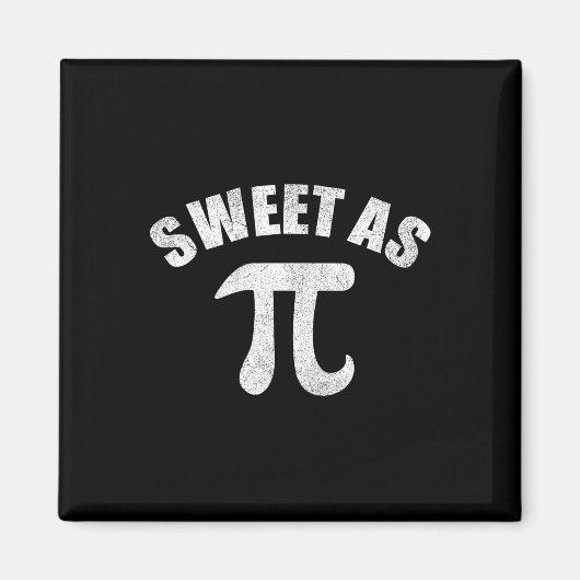 スウィートアスピス算数ギーク先生3.14 Pi Day マグネット (正面)