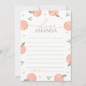 スウィートアスピーチ誕生日タイムカプセルカード サンキューカード (正面)