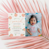 スウィートアスピーチ誕生日写真 招待状