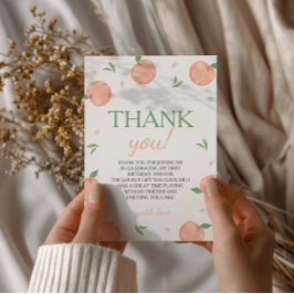 スウィートアスピーチ誕生日 サンキューカード