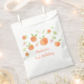 スウィートアズアピーチ誕生日 フェイバーバッグ (クリップ留めされた状態)