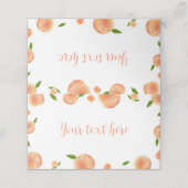 スウィートアズアピーチ1stバースデーフード座席表 プレイスカード (外部開封)