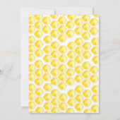 スウィートアズバイツインズベビーシャワー招待状 招待状 (裏面)