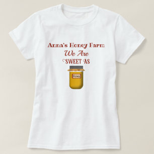 スウィートアハニーカスタムビジネスシャツ Tシャツ