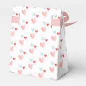 スウィートアーカラフルチアルヴァレンティーンズベビーシャワー フェイバーボックス (裏面サイド)