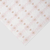 スウィートアーガイルハートティッシュペーパー 薄葉紙 (詳細)