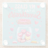 スウィートアーツジャールスクール先生 ガラスコースター (裏面)