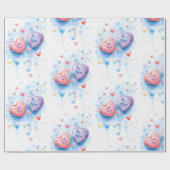 スウィートアートお祝い ラッピングペーパー (フラット)